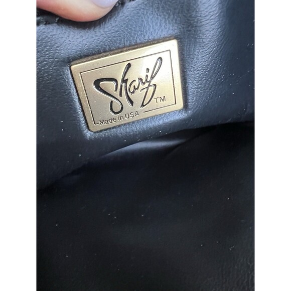 Sharif Vintage leather Patchwork Cross Body Purse 80’s handbag - Picture 7 of 8